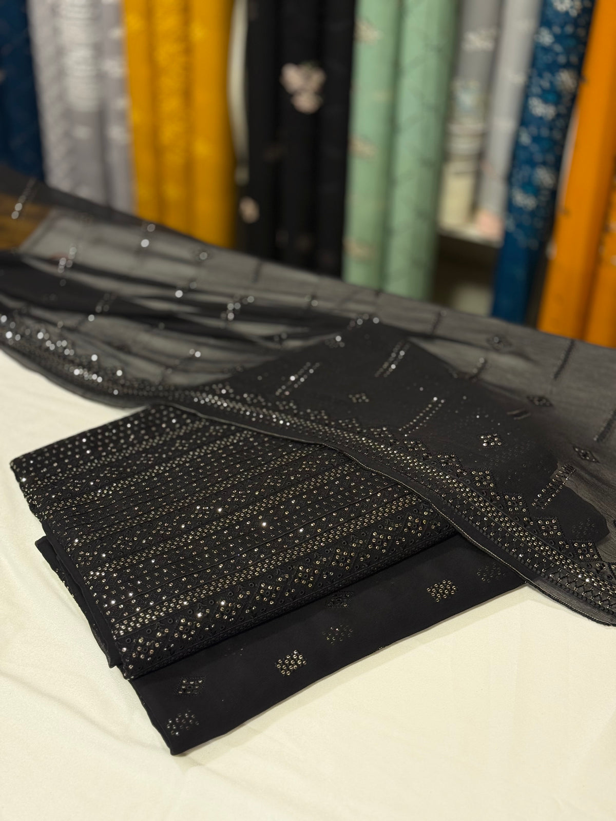 Chiffon 3Ps | Lining Work