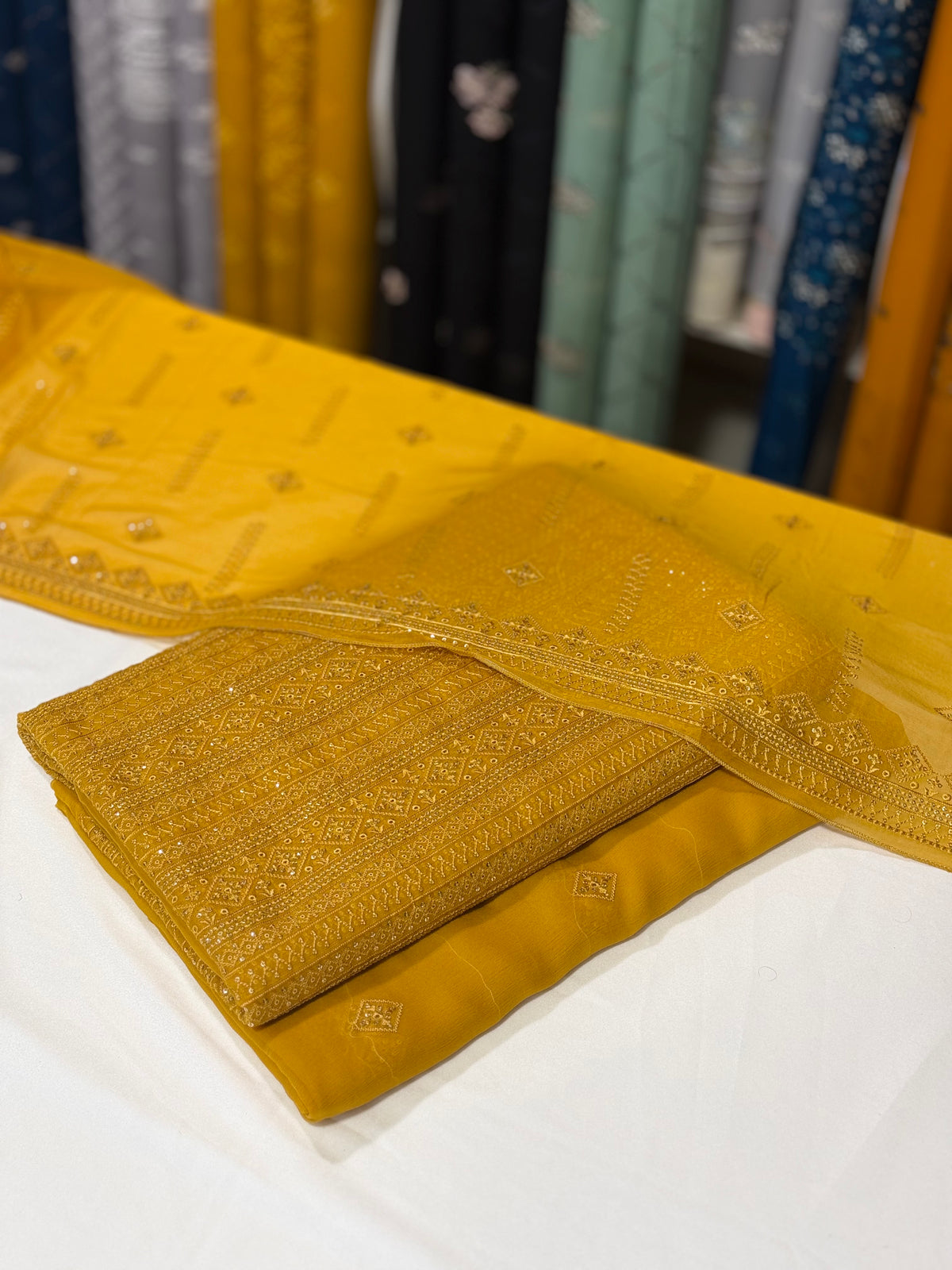 Chiffon 3Ps | Lining Work