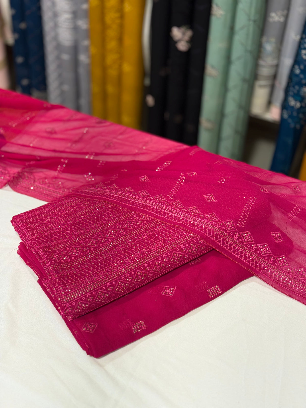 Chiffon 3Ps | Lining Work
