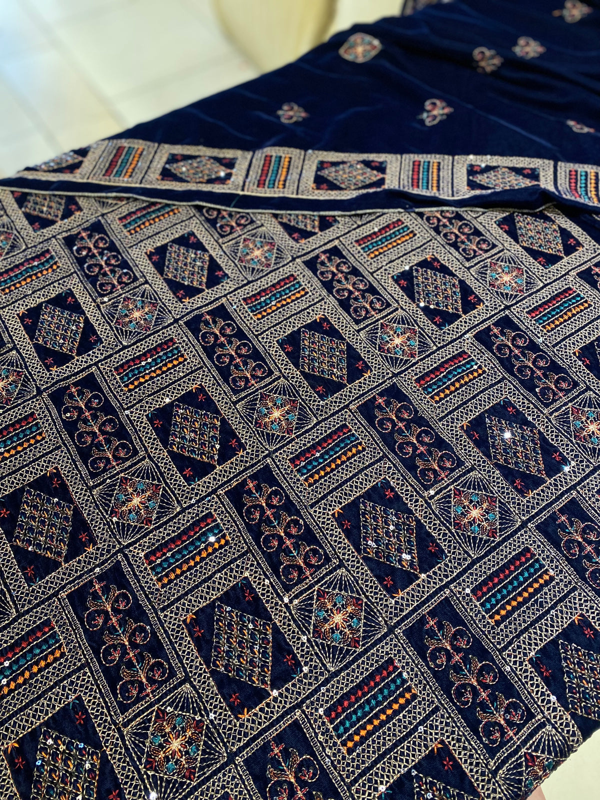 VELVET | Multi BRZ Squares