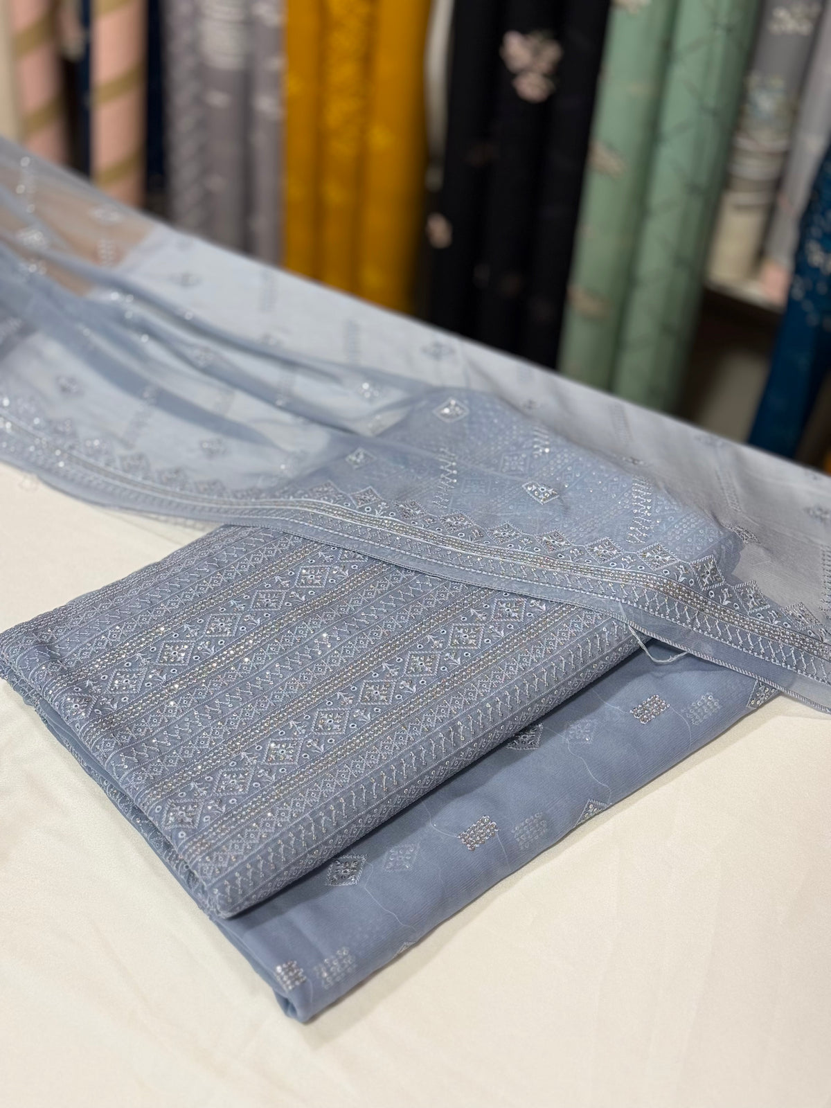 Chiffon 3Ps | Lining Work