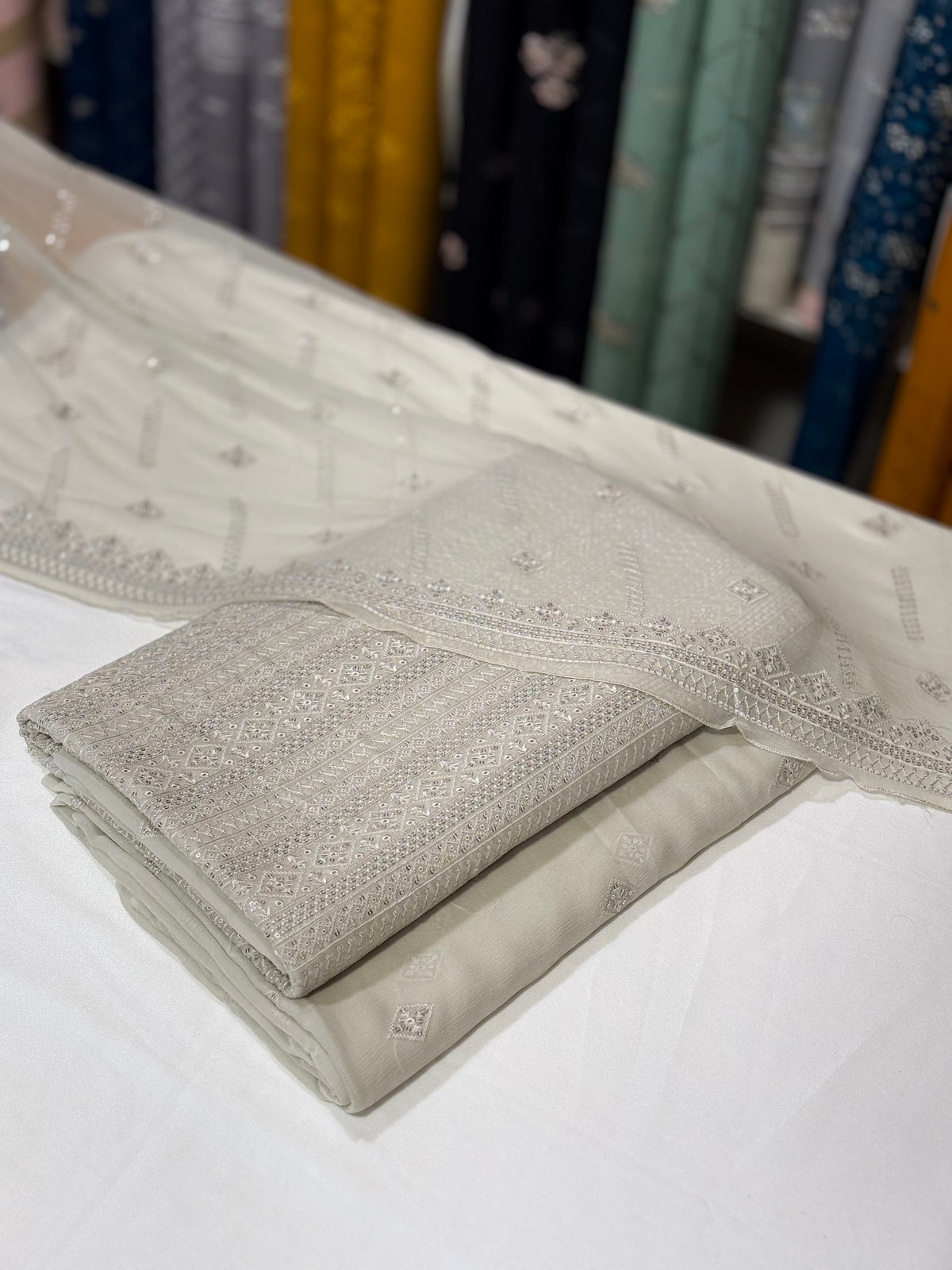 Chiffon 3Ps | Lining Work