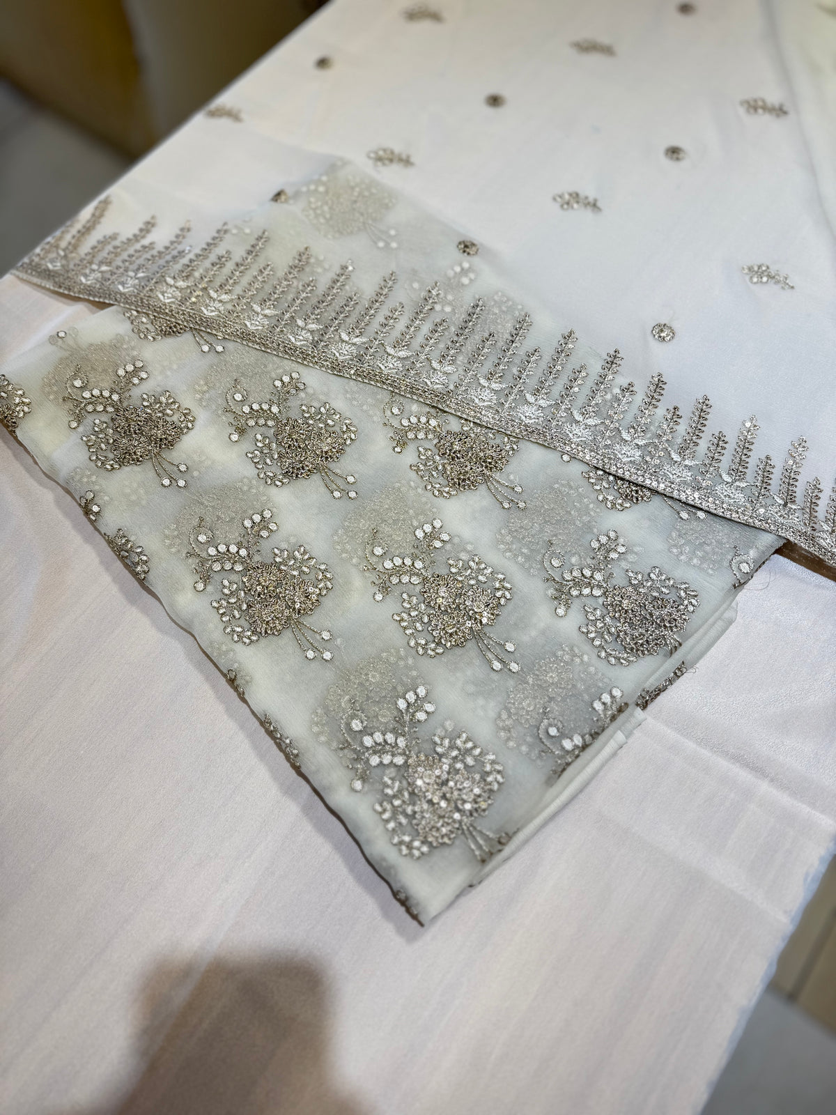 Chiffon | Zari Buti