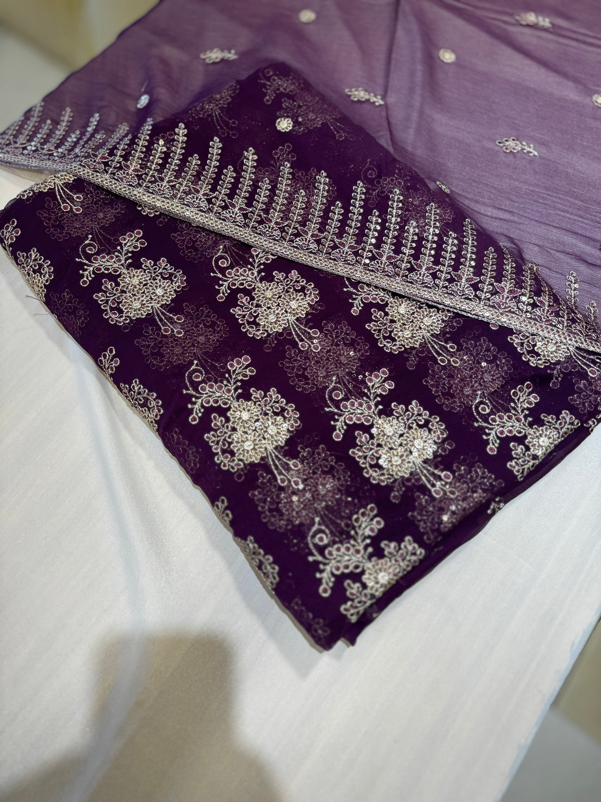 Chiffon | Zari Buti