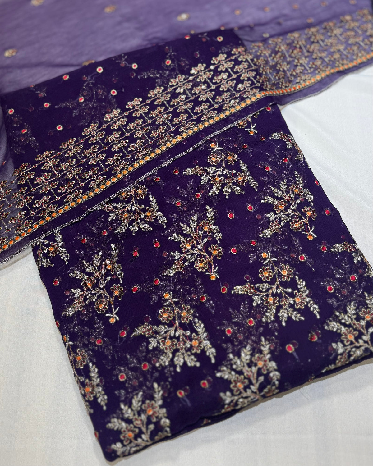 CHIFFON | 2x Zari