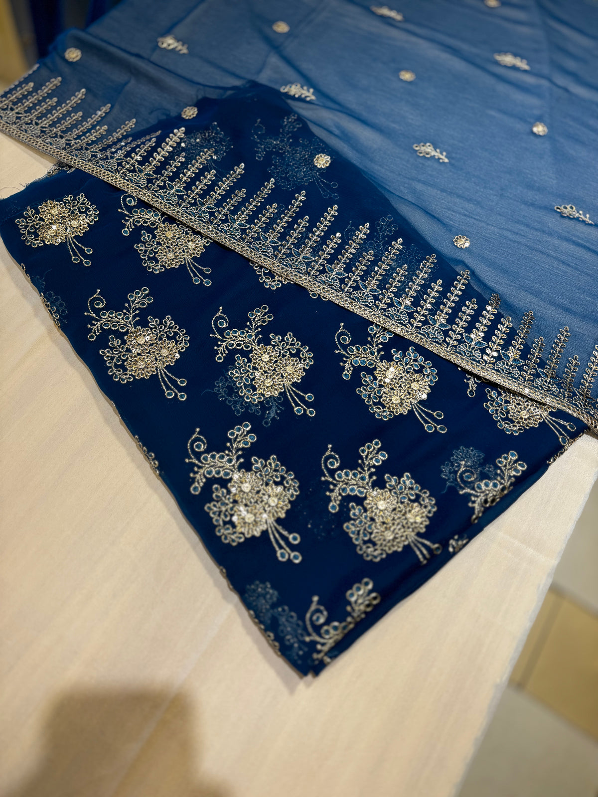 Chiffon | Zari Buti